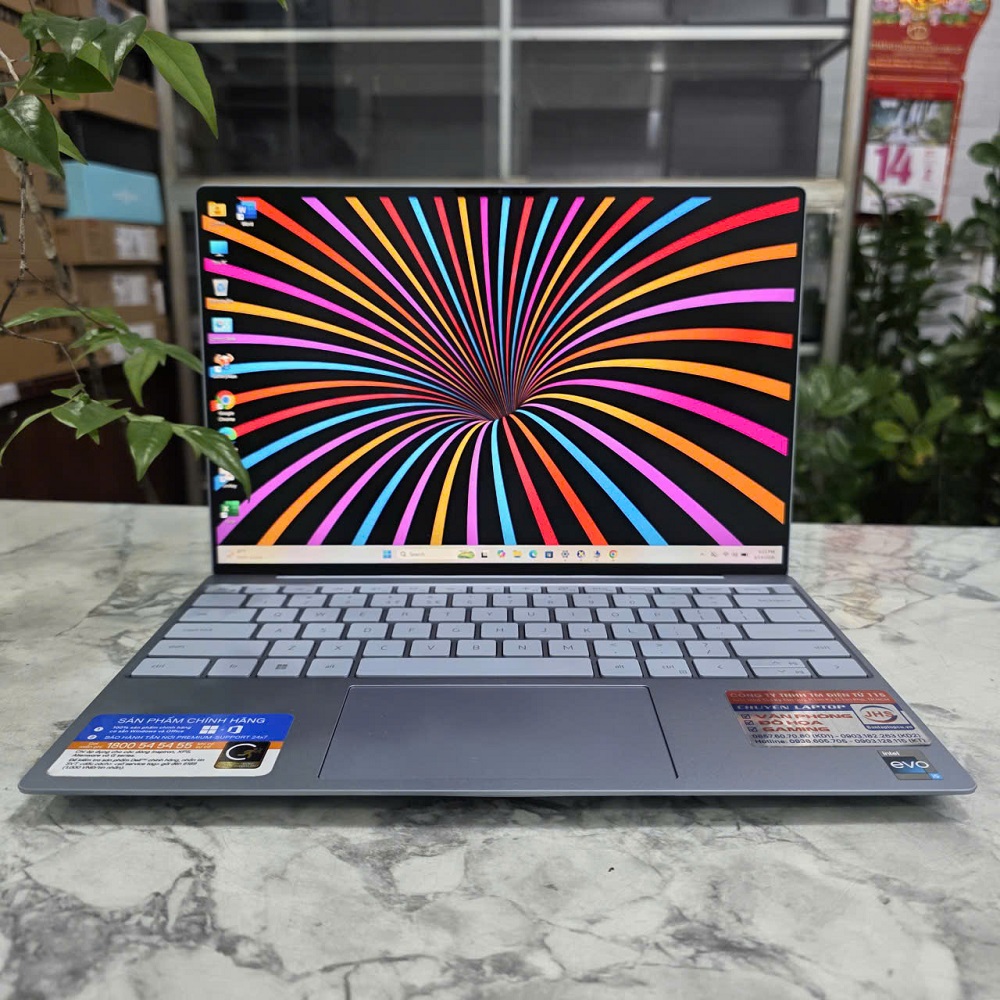 DELL XPS 9315 MÀU XANH (Sky) CORE I5-1230U RAM 8GB SSD 512GB MÀN HÌNH : 13.4 Inch FHD+