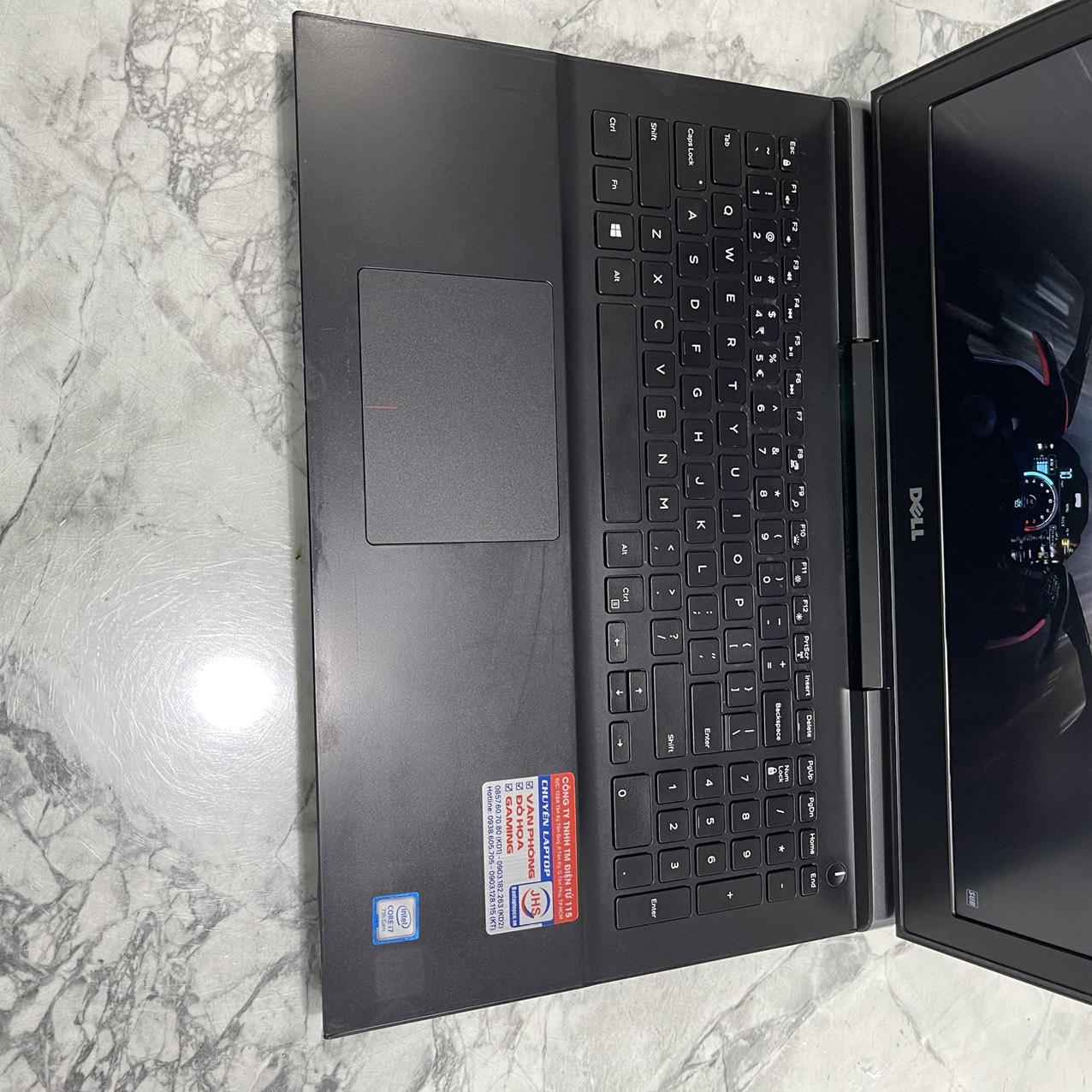 Đồ Họa - Gaming  Dell Inspiron 15-7000 GIÁ RẺ Core I7 – 7700HQ Ram 8gb Ssd 256gb Và 500gb Hdd GTX 1050Ti 4GB DDR5 Màn hình 15.6''IPS Fhd