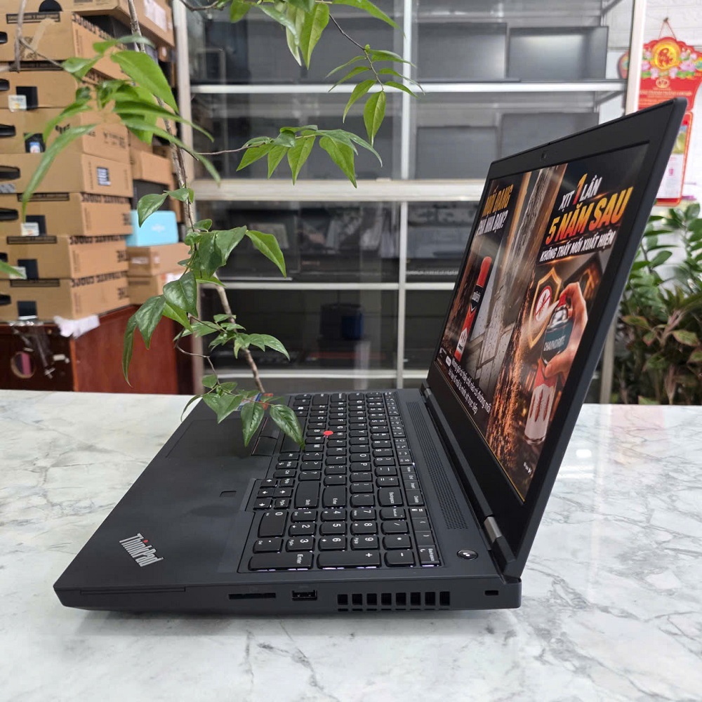 ĐỒ HỌA - GAMING LENOVO THINKPAD P15 GEN 1 CORE I7-11850H RAM 16GB SSD 512GB NVIDIA Quadro T2000 4GB GDDR5 MÀN HÌNH : 15.6''Inch Fhd IPS