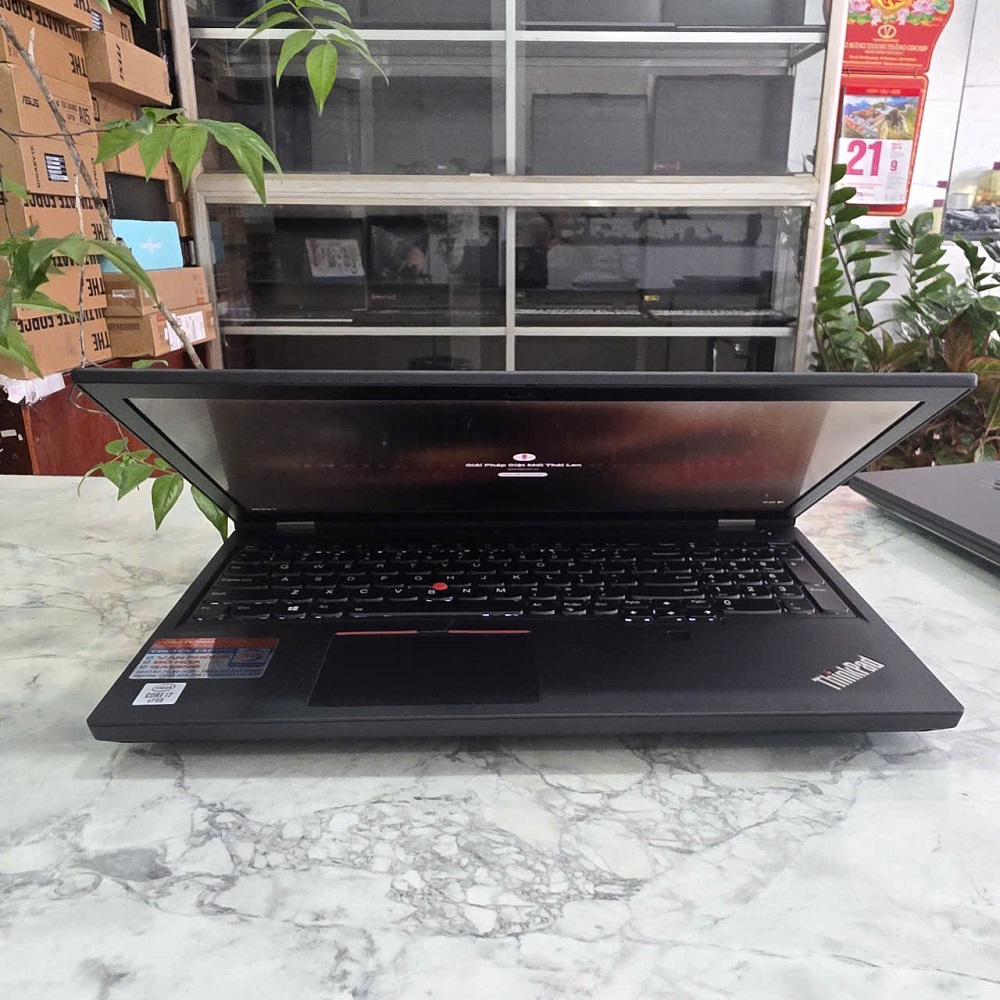 ĐỒ HỌA - GAMING LENOVO THINKPAD P15 GEN 1 CORE I7-11850H RAM 16GB SSD 512GB NVIDIA Quadro T2000 4GB GDDR5 MÀN HÌNH : 15.6''Inch Fhd IPS