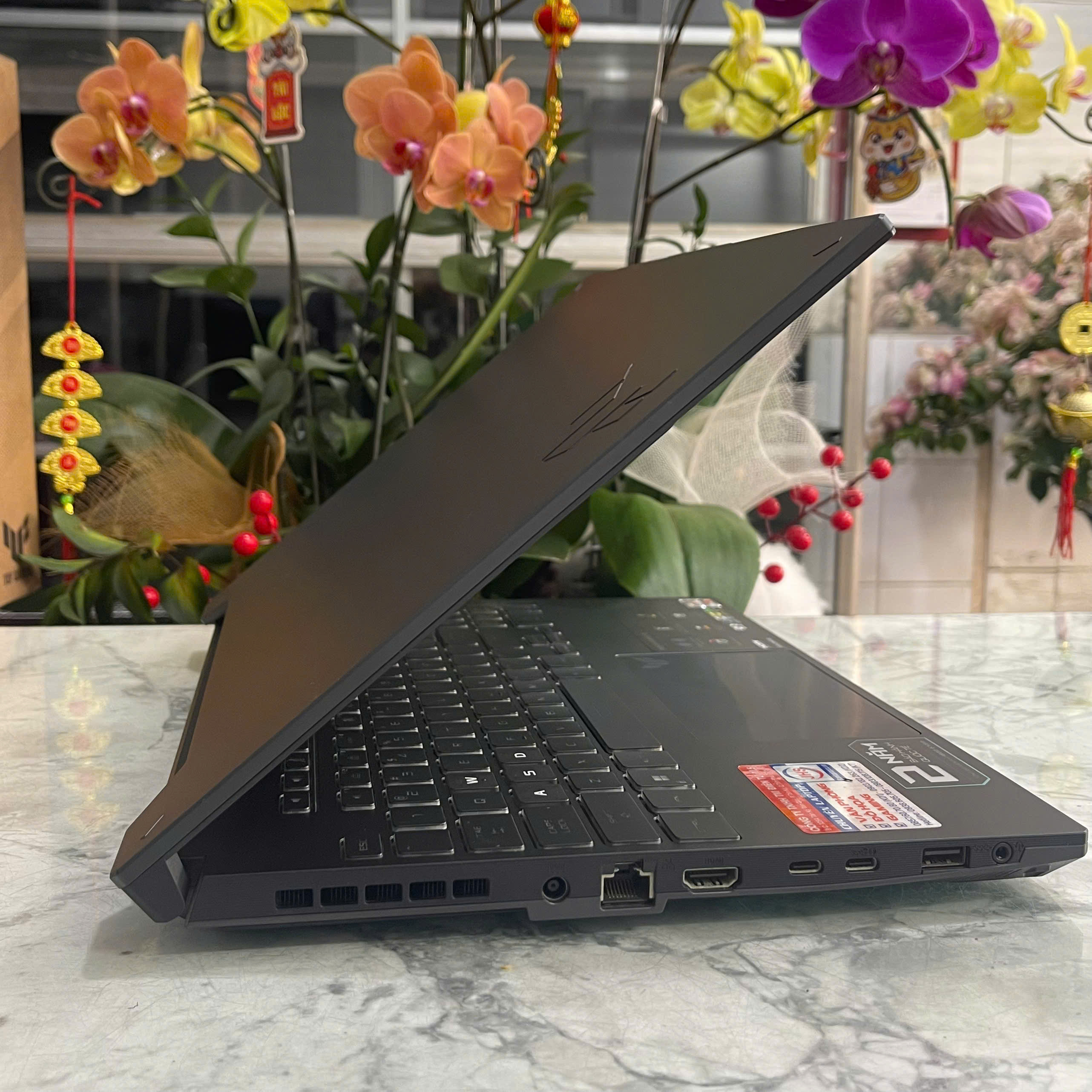  Gaming Asus TUF A15 FA507NV (Máy LikeNew-Còn Bảo Hành Hãng) Ryzen 7-7735HS Ram 8GB Ssd 512GB Card RTX 4060 8GB Màn Hình 15.6 FHD IPS, 100% sRGB & 144Hz