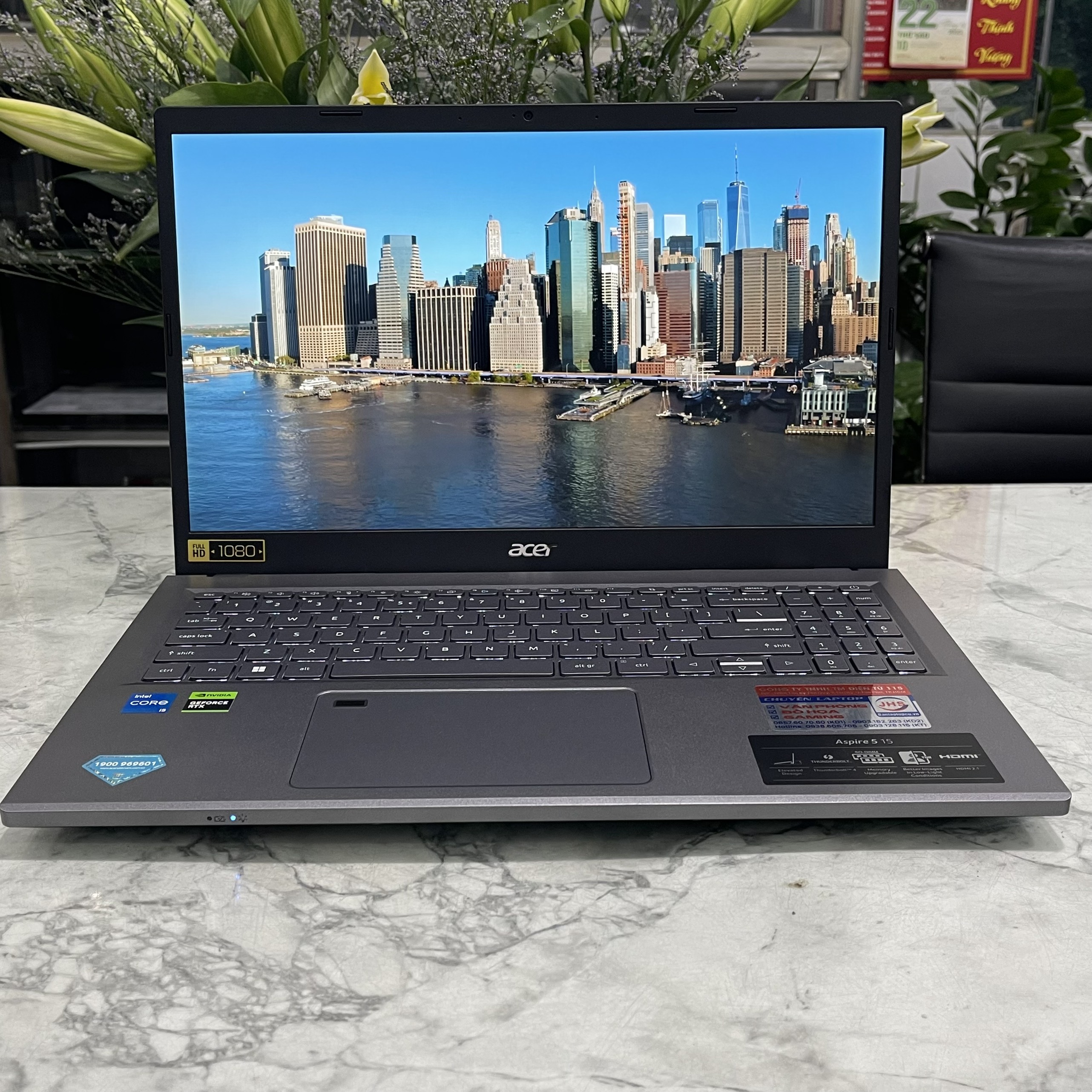 Gaming - Đồ Họa  Acer Aspire 5 A515-58GM (MÁY NEW OPEN BOX -BẢO HÀNH HÃNG) Core I5-13420H Ram 16gb Ssd 512gb Card RTX 2050 (4GB) Màn Hình 15.6 Inch Fhd IPS