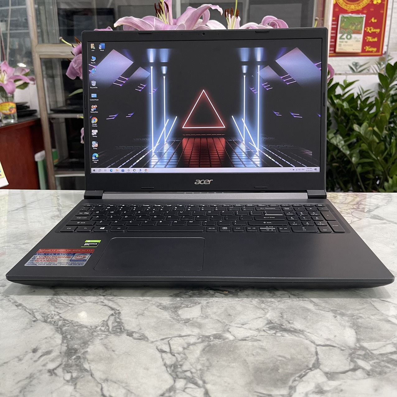 Gaming - Đồ Họa  Acer Aspire 7 A715-42G  Ryzen 5 5500U Ram 8gb Ssd 512gb  GTX 1650 4GB Màn Hình 15.6 Fhd IPS 