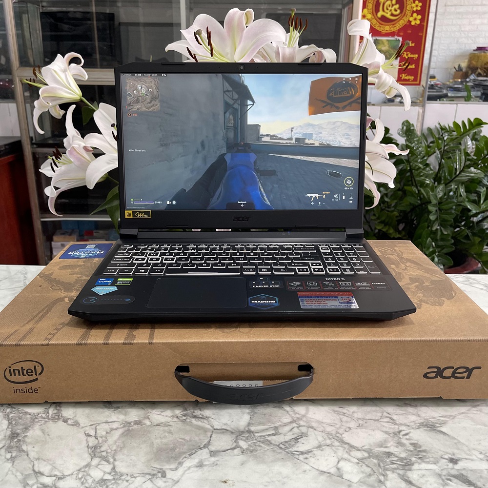 Gaming - Đồ Họa ACER Nitro 5 AN515-56-51N4 CORE I5-11300H RAM 16GB SSD 512GB GTX 1650(4Gb) MÀN HÌNH : 15.6″ FHD IPS 144Hz