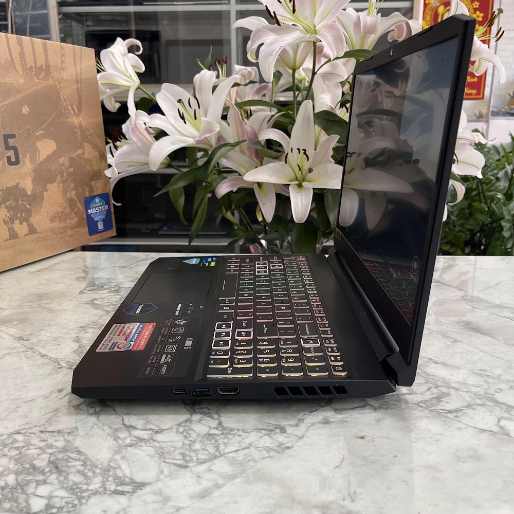 Gaming - Đồ Họa ACER Nitro 5 AN515-56-51N4 CORE I5-11300H RAM 16GB SSD 512GB GTX 1650(4Gb) MÀN HÌNH : 15.6″ FHD IPS 144Hz