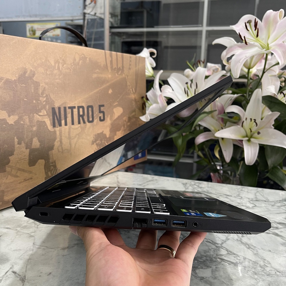 Gaming - Đồ Họa ACER Nitro 5 AN515-56-51N4 CORE I5-11300H RAM 16GB SSD 512GB GTX 1650(4Gb) MÀN HÌNH : 15.6″ FHD IPS 144Hz
