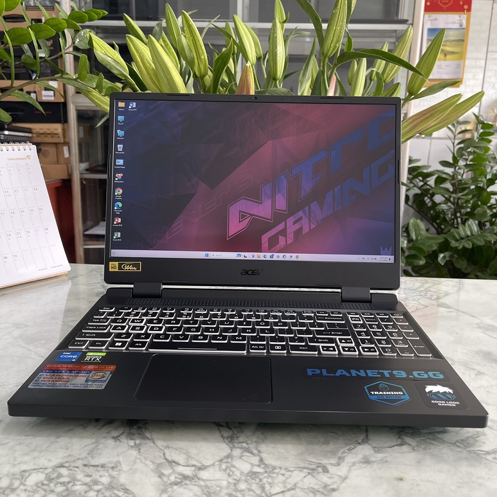 Gaming - Đồ Họa Acer Nitro 5 Tiger AN515-58-525P CORE I5-12500H RAM 8GB SSD 512GB RTX 3050 4GB MÀN HÌNH : 15.6″ FHD IPS 144Hz