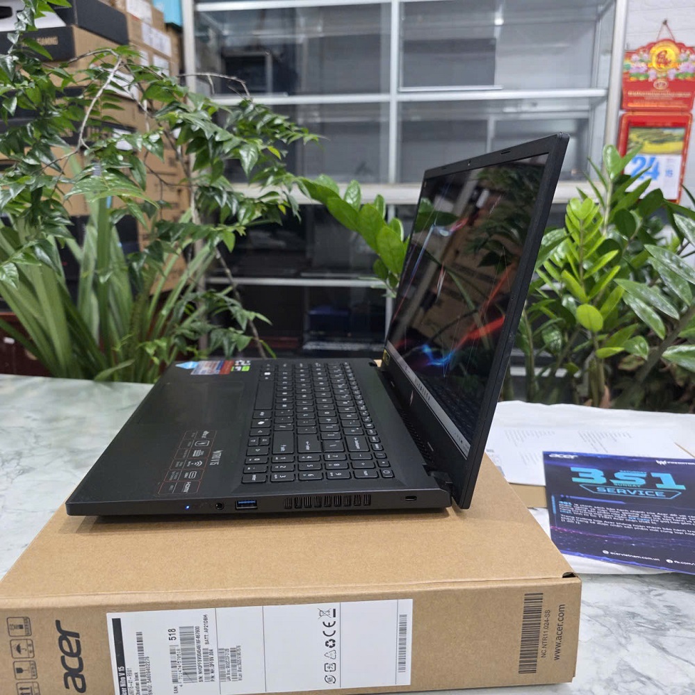 Gaming - Đồ Họa Acer Nitro V 15 ANV15-41-R1JY RYZEN 5-6600H RAM 16GB SSD 512GB RTX 3050 6GB MÀN HÌNH : 15.6'' IPS 165Hz