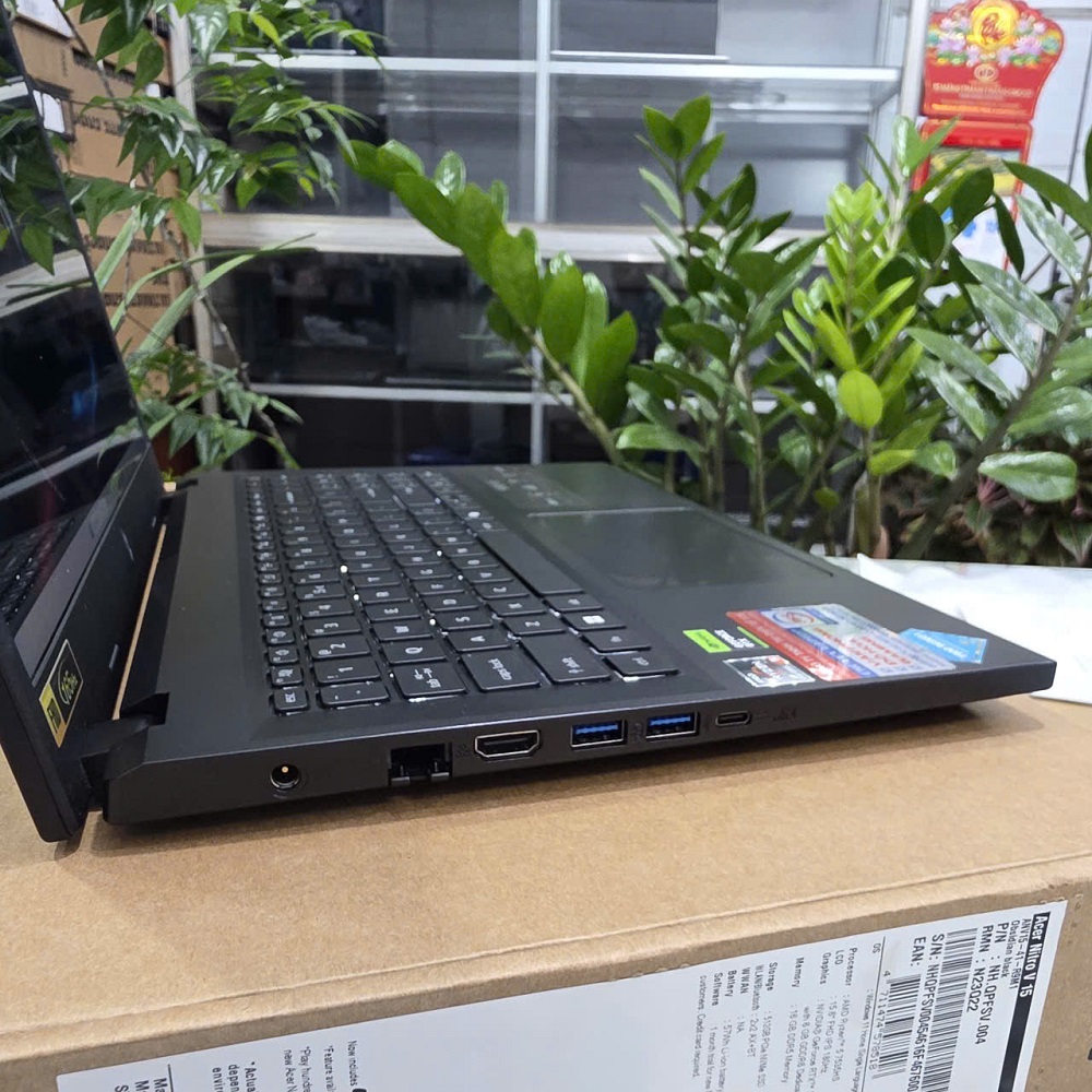 Gaming - Đồ Họa Acer Nitro V 15 ANV15-41-R1JY RYZEN 5-6600H RAM 16GB SSD 512GB RTX 3050 6GB MÀN HÌNH : 15.6'' IPS 165Hz