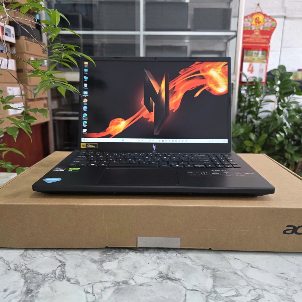 Gaming - Đồ Họa ACER Nitro V 15 ANV15-41-R2UP Máy LikeNew-Bảo Hành Hãng RYZEN 5-6600H RAM 16GB SSD 512GB RTX 2050 4GB GDDR6 MÀN HÌNH : 15.6''IPS 165Hz.