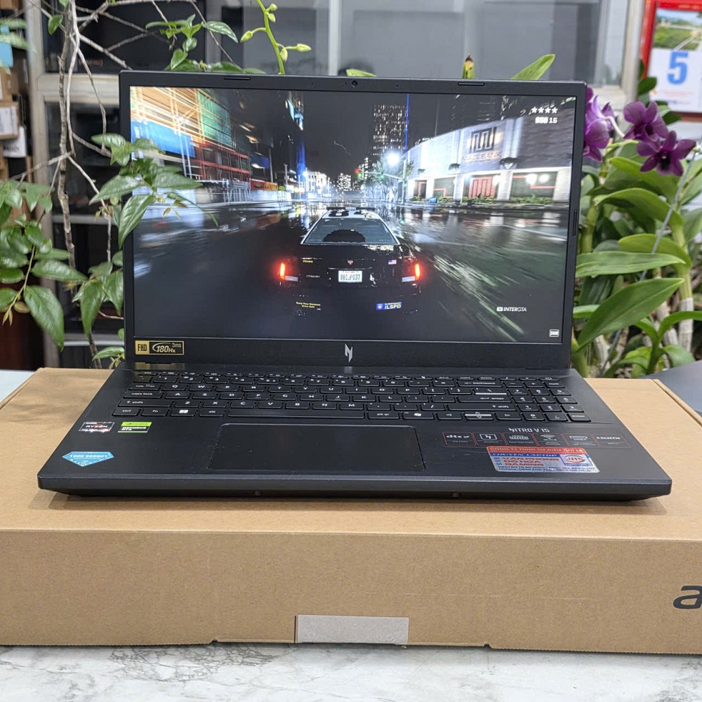 Gaming - Đồ Họa Acer Nitro V 15 ProPanel ANV15-41-R9M1 (Máy LikeNew-BHH) RYZEN 5 7535HS RAM 16GB SSD 512GB RTX 3050 6GB  MÀN : 15.6 Inch IPS 180Hz