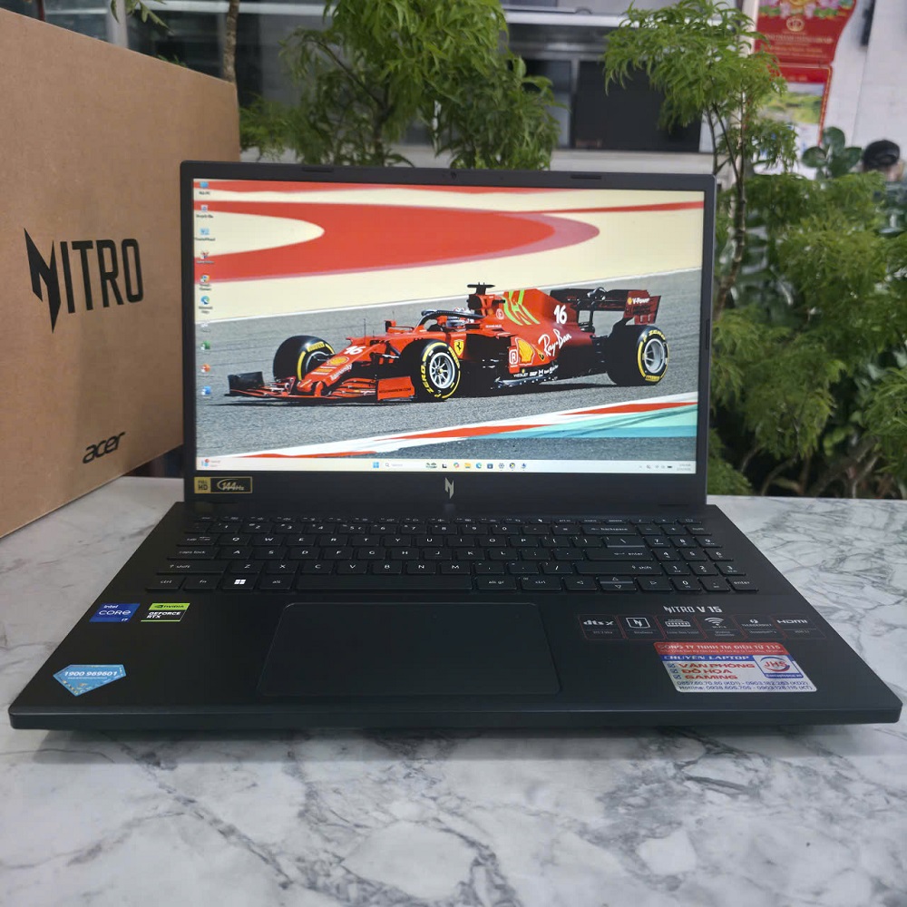 Gaming - Đồ Họa Acer Nitro V ANV15-51-71VS Core I7-13620H RAM 16GB SSD 512GB RTX™ 2050 MÀN HÌNH : 15.6 Inch FHD IPS 144Hz 45%NTSC
