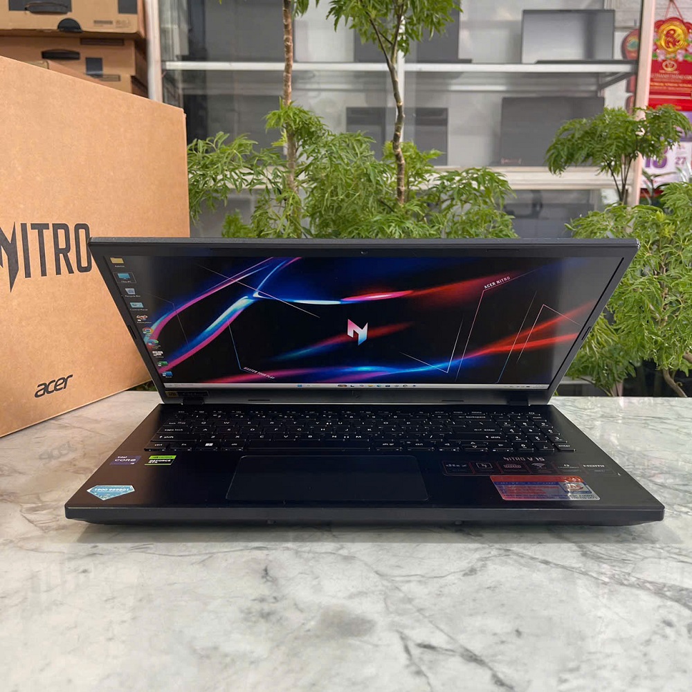 Gaming - Đồ Họa Acer Nitro V ANV15-51-91T5 CORE I9-13900H RTX4060 8GB GDDR6 RAM 16GB SSD 512GB MÀN HÌNH : 15.6 Inch FHD IPS 144Hz