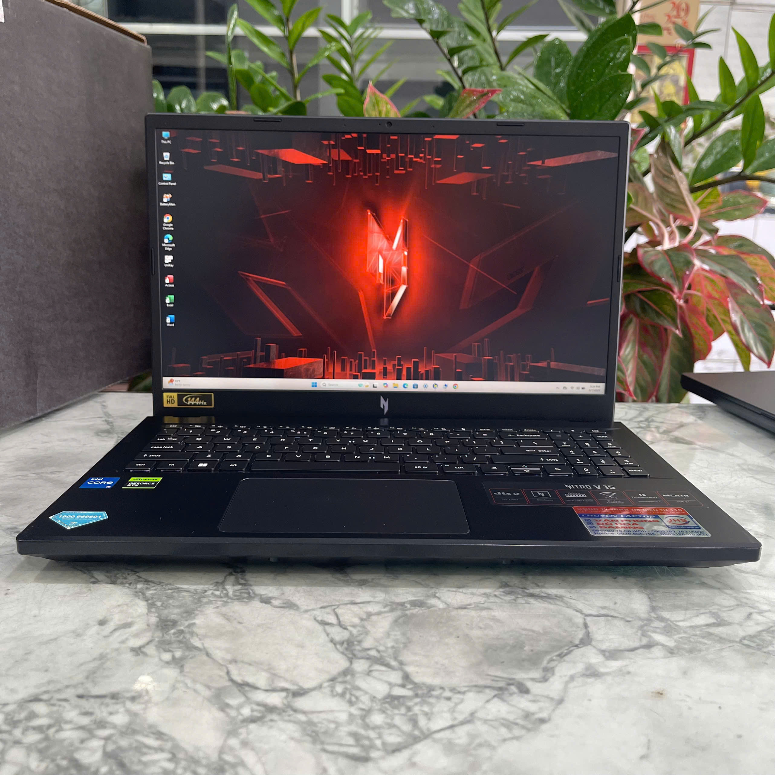 Gaming - Đồ Họa Acer Nitro V ANV15-51 Core I5-13420H Ram 16GB Ssd 512GB RTX™ 2050 Màn Hình : 15.6 Inch FHD IPS 144Hz 45%NTSC