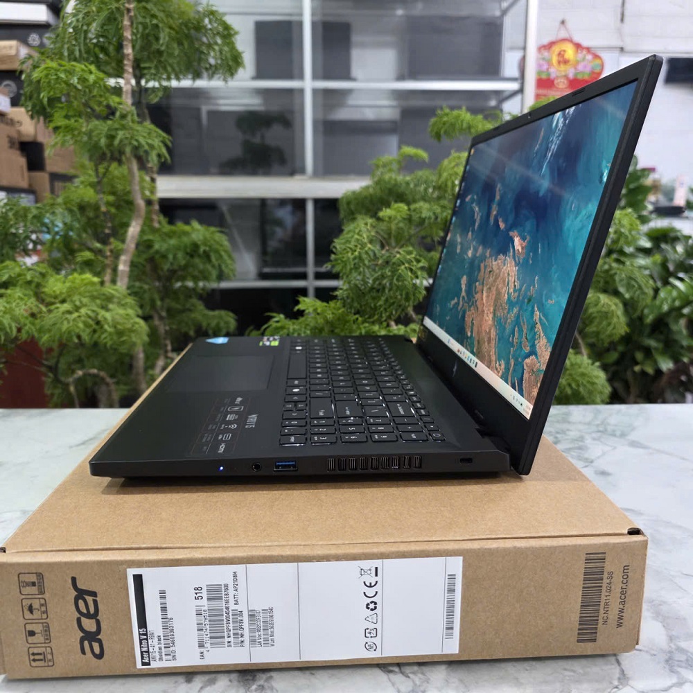 Gaming - Đồ Họa Acer Nitro V ANV15-41-R9M1 (LikeNew-Bảo Hành Hãng 2028 ) RYZEN 5 7535HS RAM 16GB SSD 512GB RTX™ 3050 6GB GDDR6 VRAM MÀN HÌNH : 15.6 Inch 144Hz 