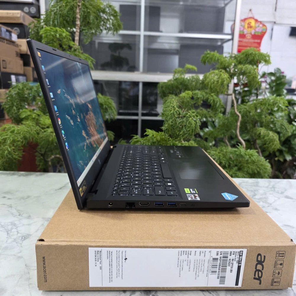 Gaming - Đồ Họa Acer Nitro V ANV15-41-R9M1 (LikeNew-Bảo Hành Hãng 2028 ) RYZEN 5 7535HS RAM 16GB SSD 512GB RTX™ 3050 6GB GDDR6 VRAM MÀN HÌNH : 15.6 Inch 144Hz 
