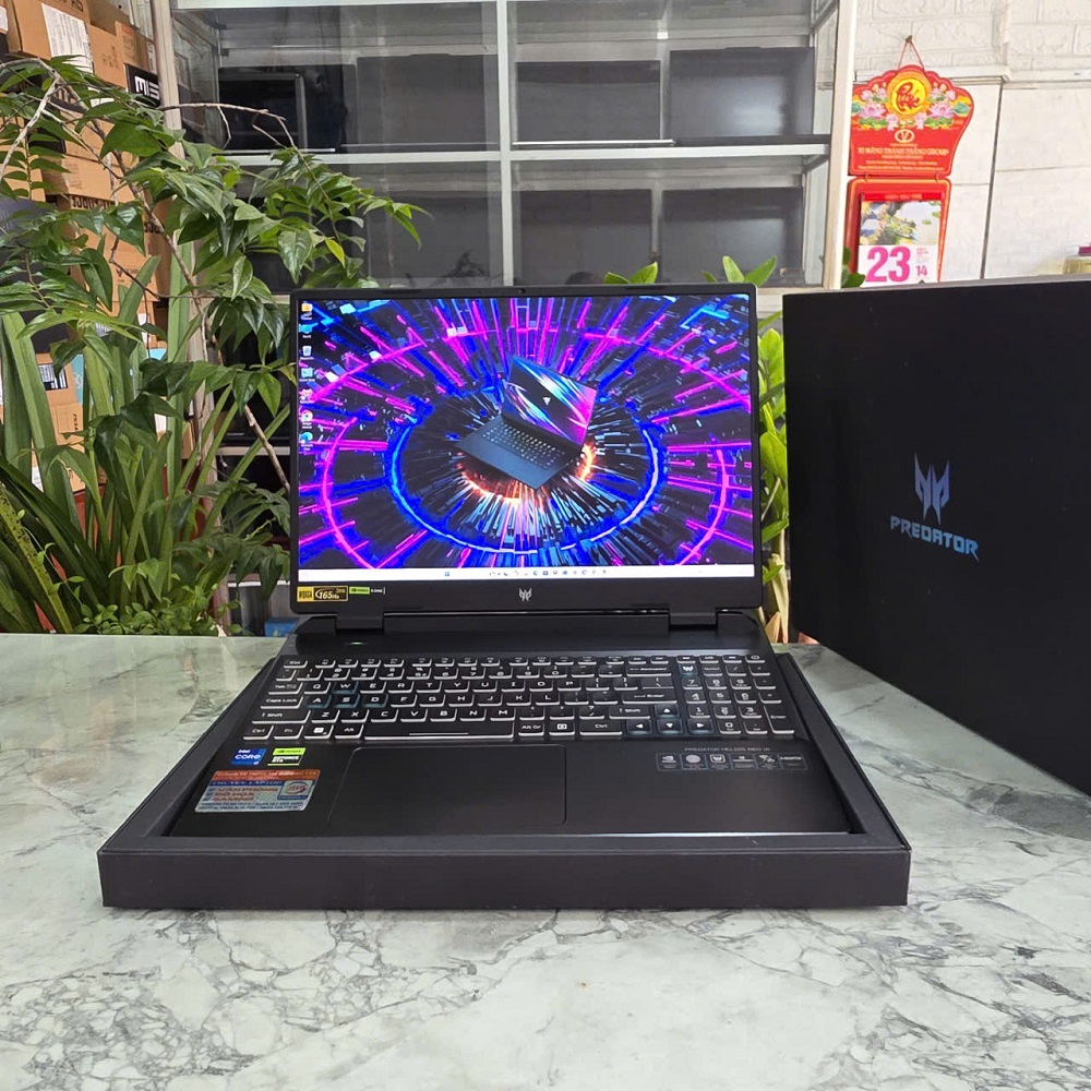 Gaming - Đồ Họa ACER Predator Helios Neo 16 PHN16-71-73LT CORE I7-13700HX RAM 16GB SSD 512GB RTX 4060 8GB MÀN HÌNH : 16'' 2K+ 165Hz