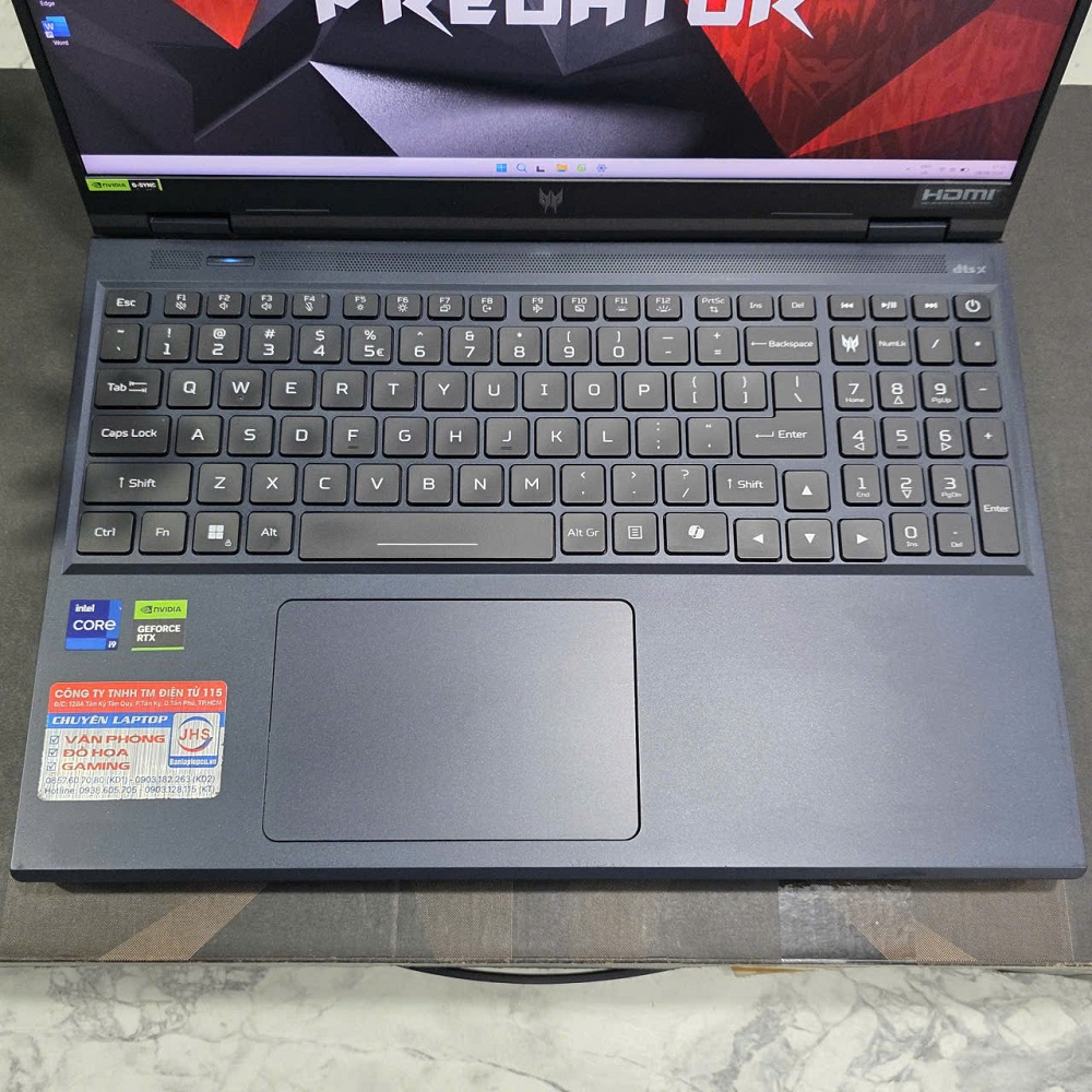 Gaming - Đồ Họa Acer Predator Helios Neo 16-PHN16-72-91RF CORE I9-14900HX RAM 16GB SSD 1.000GB RTX 4060 8GB MÀN HÌNH : 16'' 2.5K 240Hz
