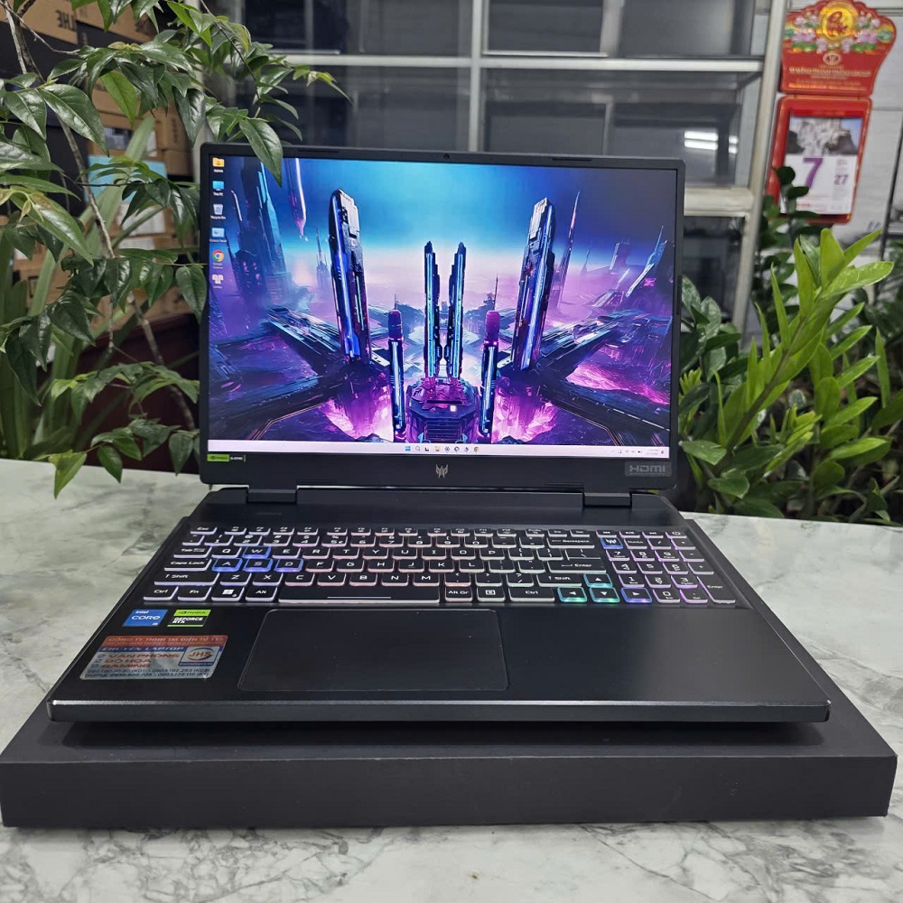 Gaming - Đồ Họa ACER Predator Helios Neo PHN16-71-5606 CORE I5-13500HX RAM 16GB SSD 512GB RTX 4060 8GB MÀN HÌNH : 16'' 2K+ 165Hz