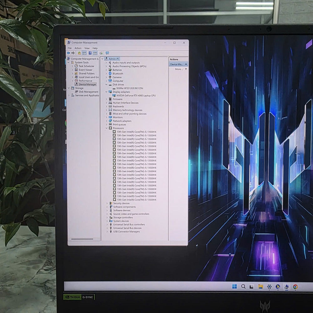 Gaming - Đồ Họa ACER Predator Helios Neo PHN16-71-5606 CORE I5-13500HX RAM 16GB SSD 512GB RTX 4060 8GB MÀN HÌNH : 16'' 2K+ 165Hz