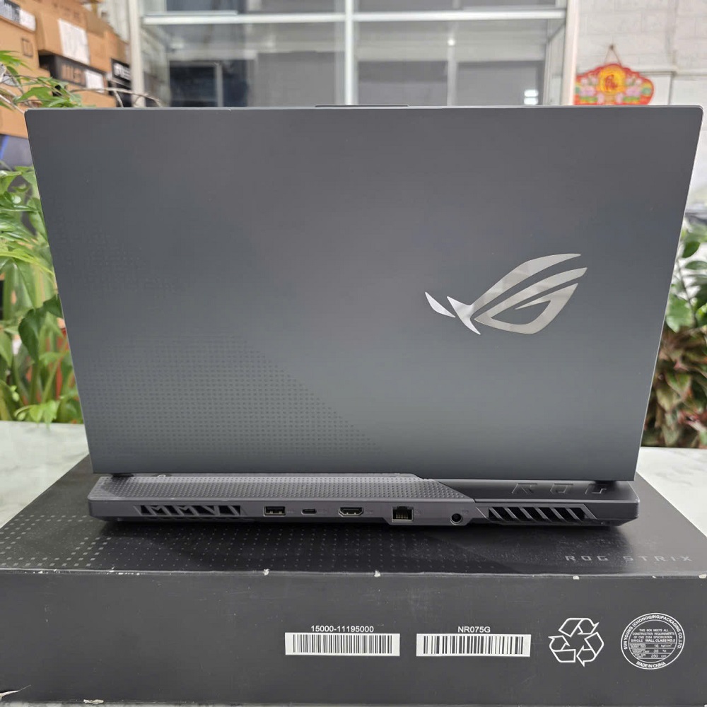 Gaming - Đồ Họa ASUS ROG Strix G15 G513IE-HN246W RYZEN 7 4800H RAM 16GB SSD 512GB RTX 3050 Ti 4Gb GDDR6 MÀN HÌNH : 15.6 Inch IPS 144Hz