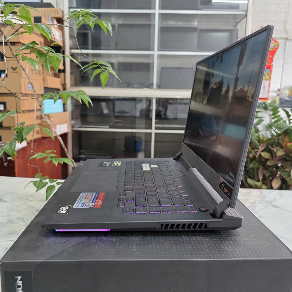 Gaming - Đồ Họa ASUS ROG Strix G15 G513IH RYZEN 7-4800H RAM 8GB SSD 512GB GTX 1650 4GB MÀN HÌNH : 15.6 IPS 144Hz