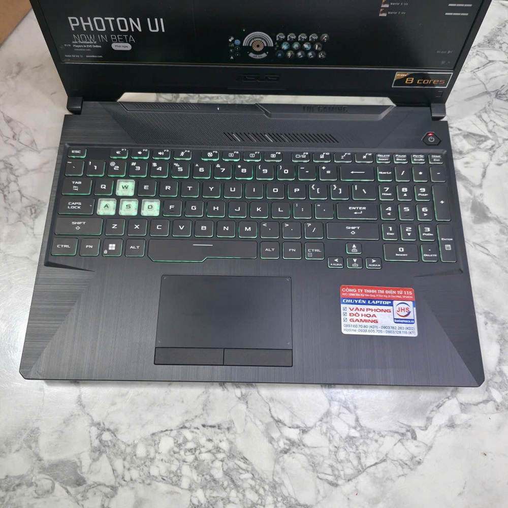 Gaming - Đồ Họa ASUS TUF A15 FA506ICB RYZEN 7 4800H RAM 16GB SSD 512GB RTX 3050 4GB MÀN HÌNH : 15.6 INCH FULLHD 144Hz