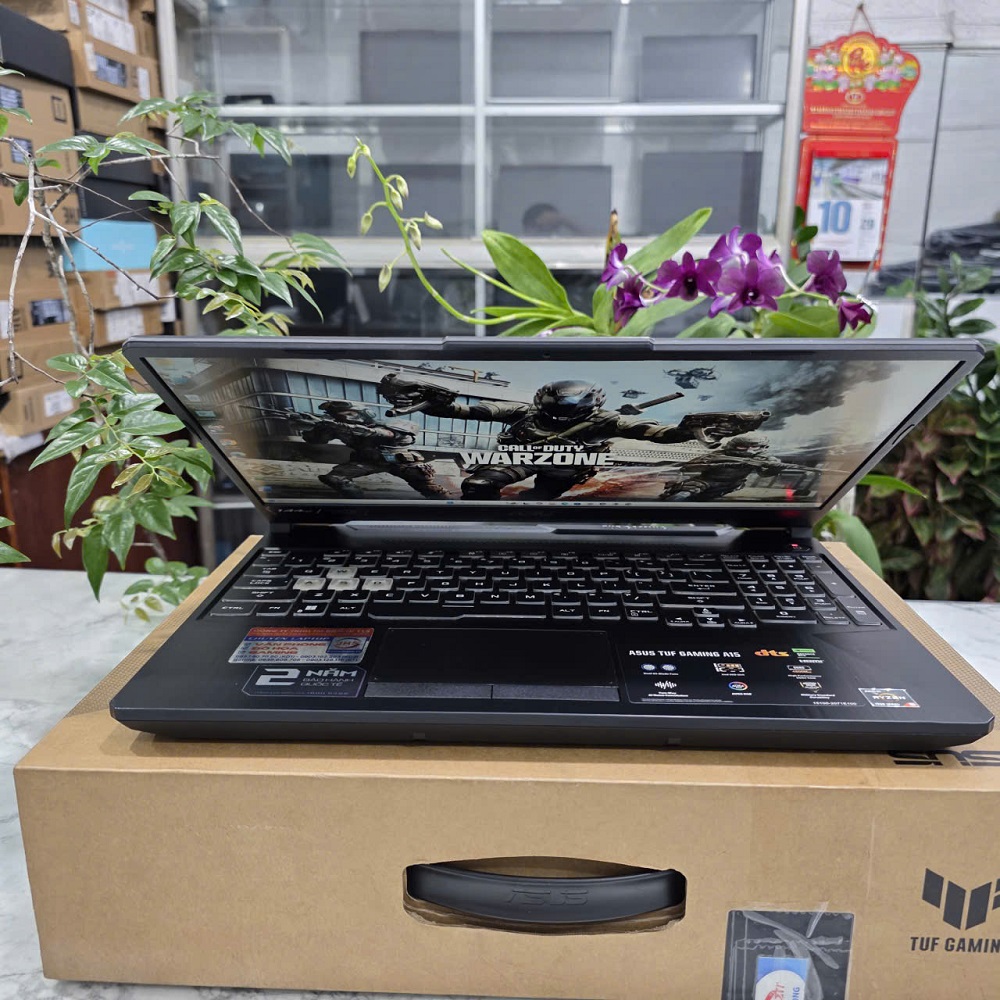 Gaming - Đồ Họa ASUS TUF A15 FA506NF RYZEN 5-7535HS RAM 8GB SSD 512GB RTX 2050 4GB MÀN HÌNH : 15.6 INCH IPS 144Hz