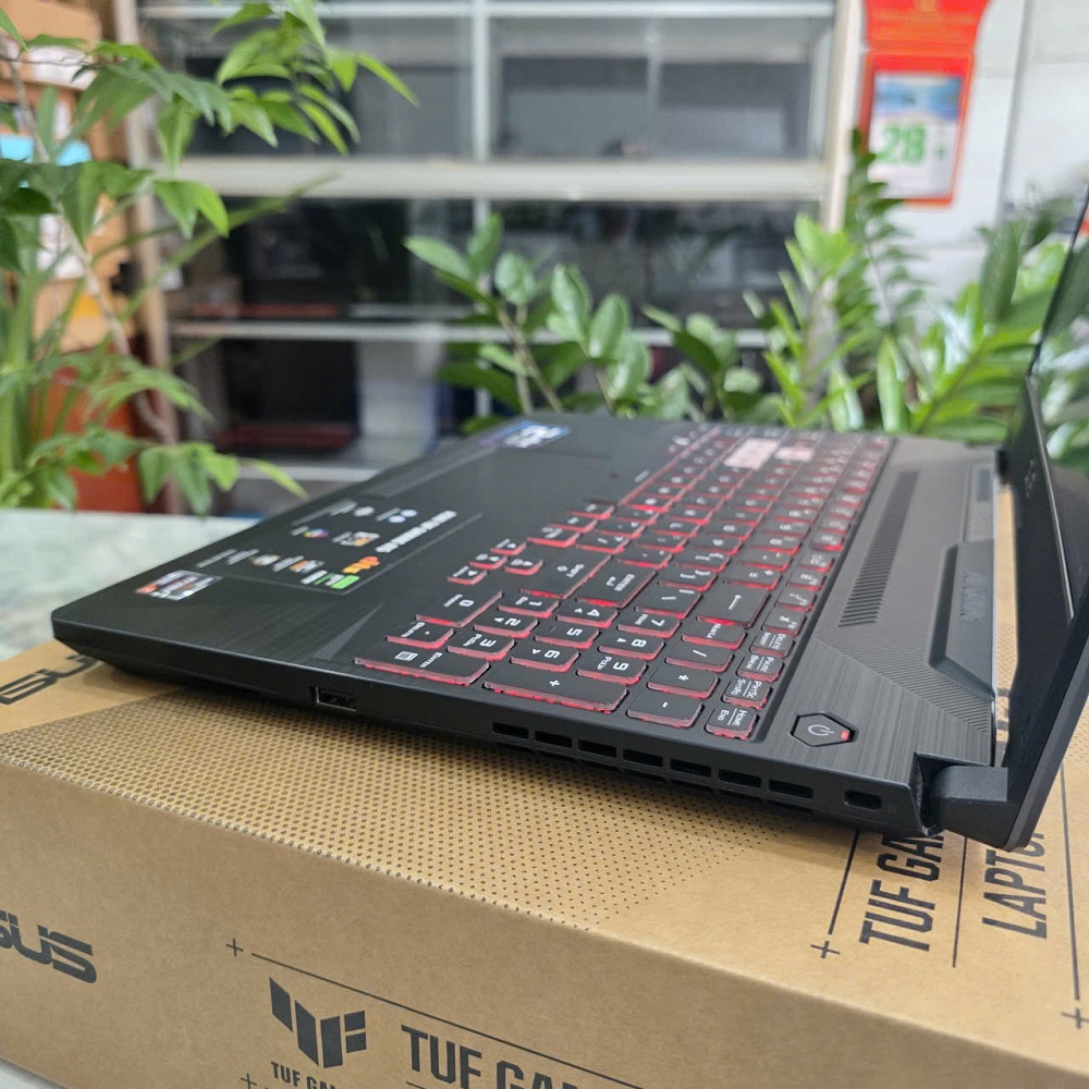 Gaming - Đồ Họa ASUS TUF A15 FA506NFR RYZEN 7 7435HS RAM 16GB SSD 512GB RTX 2050 4GB GDDR6 MÀN HÌNH : 15.6 Inch IPS 144Hz