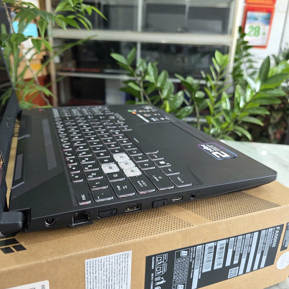 Gaming - Đồ Họa ASUS TUF A15 FA506NFR RYZEN 7 7435HS RAM 16GB SSD 512GB RTX 2050 4GB GDDR6 MÀN HÌNH : 15.6 Inch IPS 144Hz