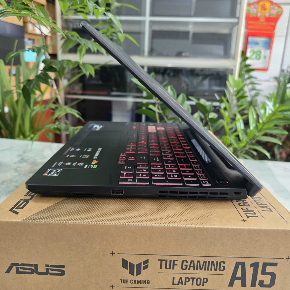 Gaming - Đồ Họa ASUS TUF A15 FA506NFR RYZEN 7 7435HS RAM 16GB SSD 512GB RTX 2050 4GB GDDR6 MÀN HÌNH : 15.6 Inch IPS 144Hz
