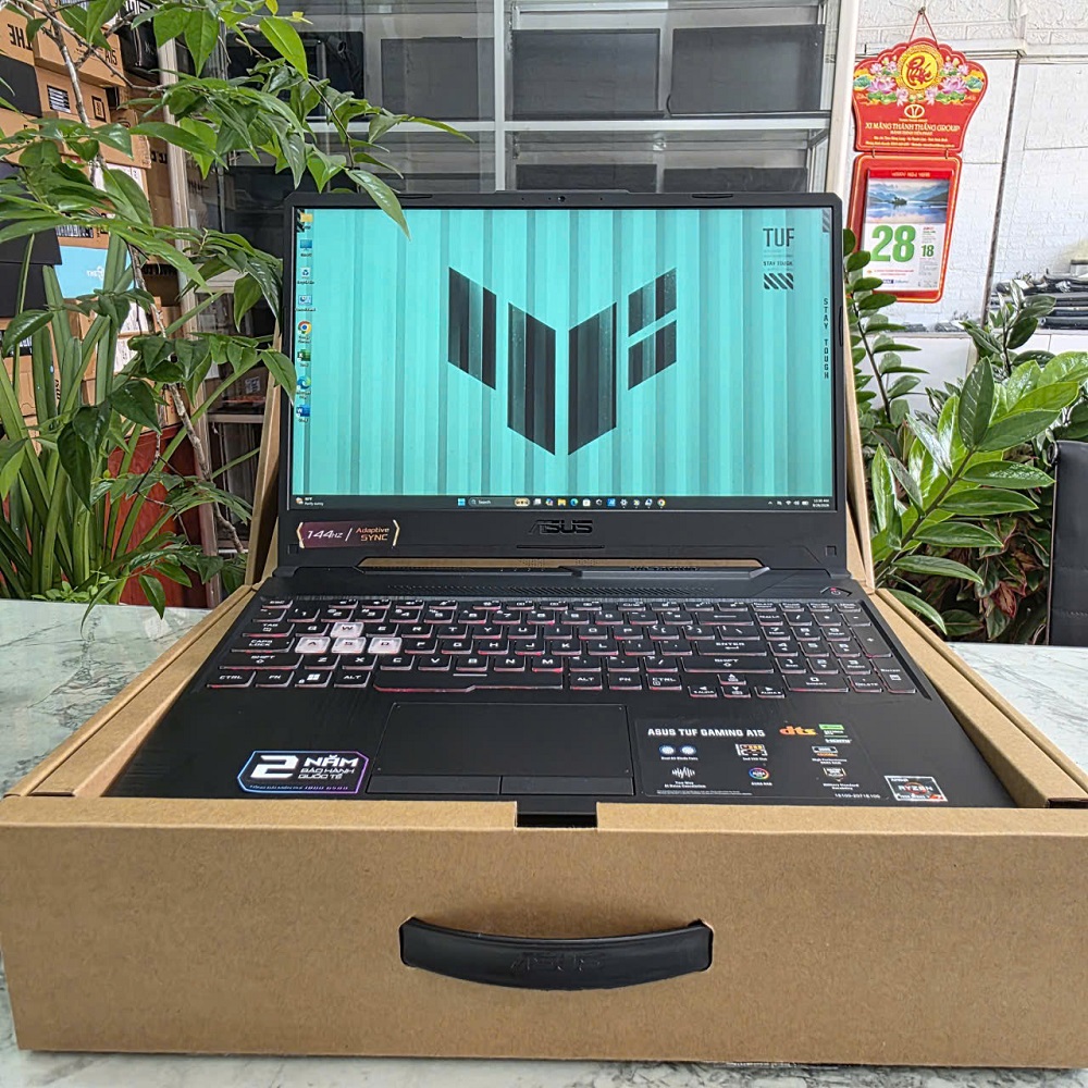 Gaming - Đồ Họa ASUS TUF A15 FA506NFR RYZEN 7 7435HS RAM 16GB SSD 512GB RTX 2050 4GB GDDR6 MÀN HÌNH : 15.6 Inch IPS 144Hz