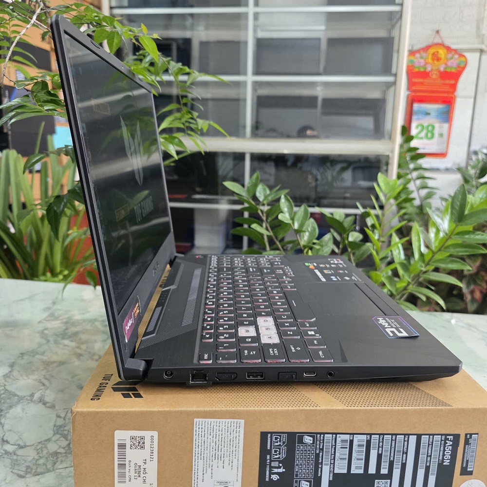 Gaming - Đồ Họa ASUS TUF A15 FA506NFR RYZEN 7 7435HS RAM 16GB SSD 512GB RTX 2050 4GB GDDR6 MÀN HÌNH : 15.6 Inch IPS 144Hz
