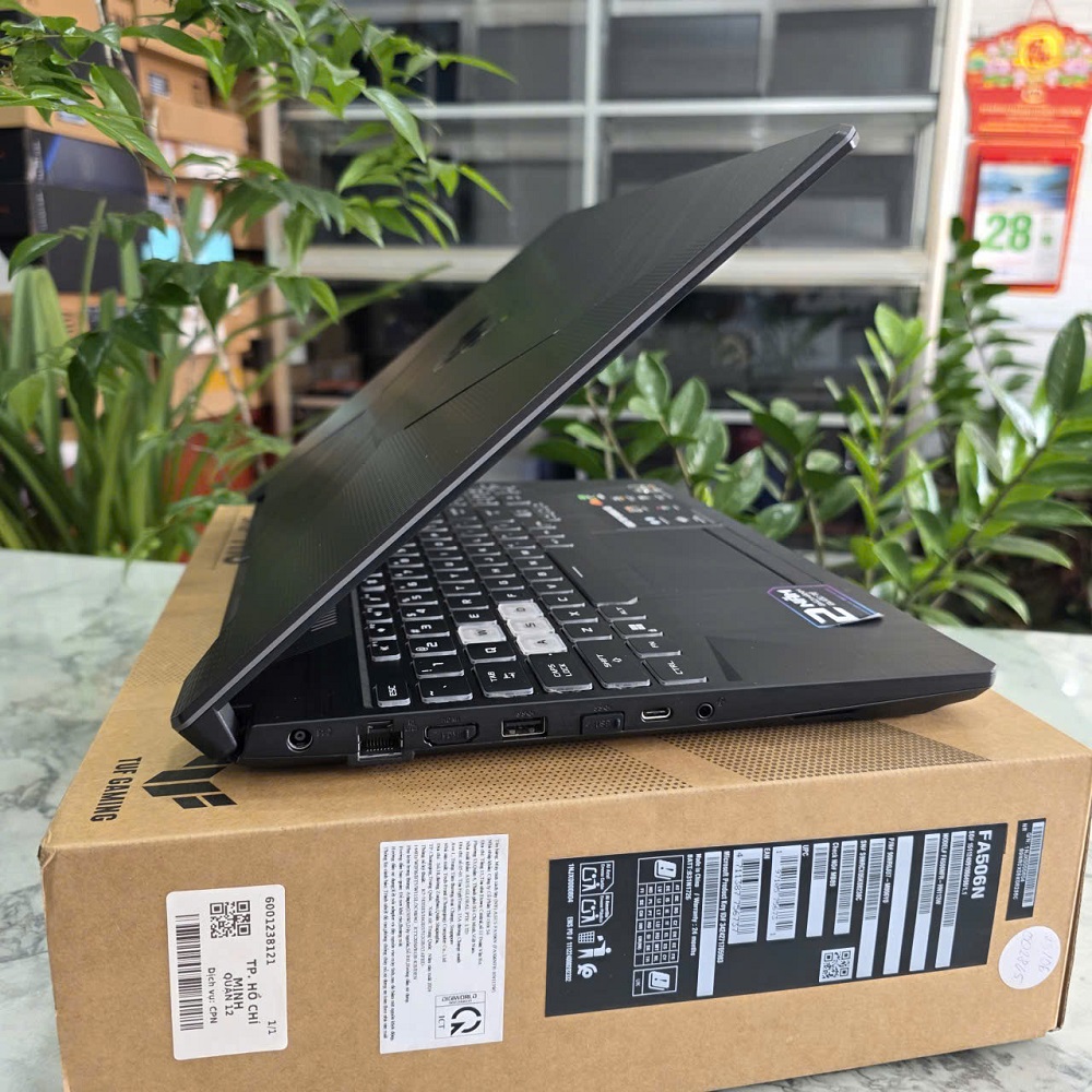 Gaming - Đồ Họa ASUS TUF A15 FA506NFR RYZEN 7 7435HS RAM 16GB SSD 512GB RTX 2050 4GB GDDR6 MÀN HÌNH : 15.6 Inch IPS 144Hz