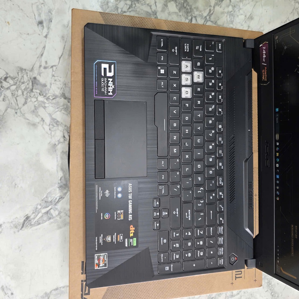 Gaming - Đồ Họa ASUS TUF A15 FA506NFR RYZEN 7 7435HS RAM 16GB SSD 512GB RTX 2050 4GB GDDR6 MÀN HÌNH : 15.6 Inch IPS 144Hz