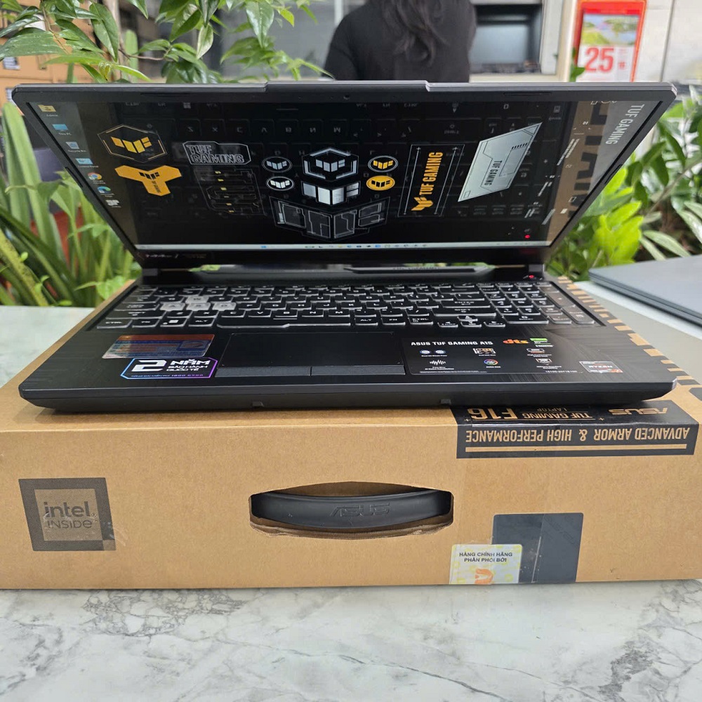 Gaming - Đồ Họa ASUS TUF A15 FA506NFR - HN113W RYZEN 7-7435HS RAM 16GB SSD 512GB RTX 2050 4GB MÀN HÌNH : 15.6'' IPS 144Hz