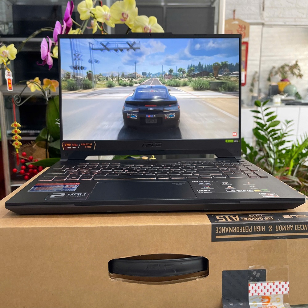 Gaming - Đồ Họa ASUS TUF A15 FA507NU Máy LikeNew RYZEN 7-7735HS RAM 16GB SSD 512GB Vga RTX 4050 (6GB) MÀN HÌNH : 15.6 Inch 144Hz, 100% sRGB