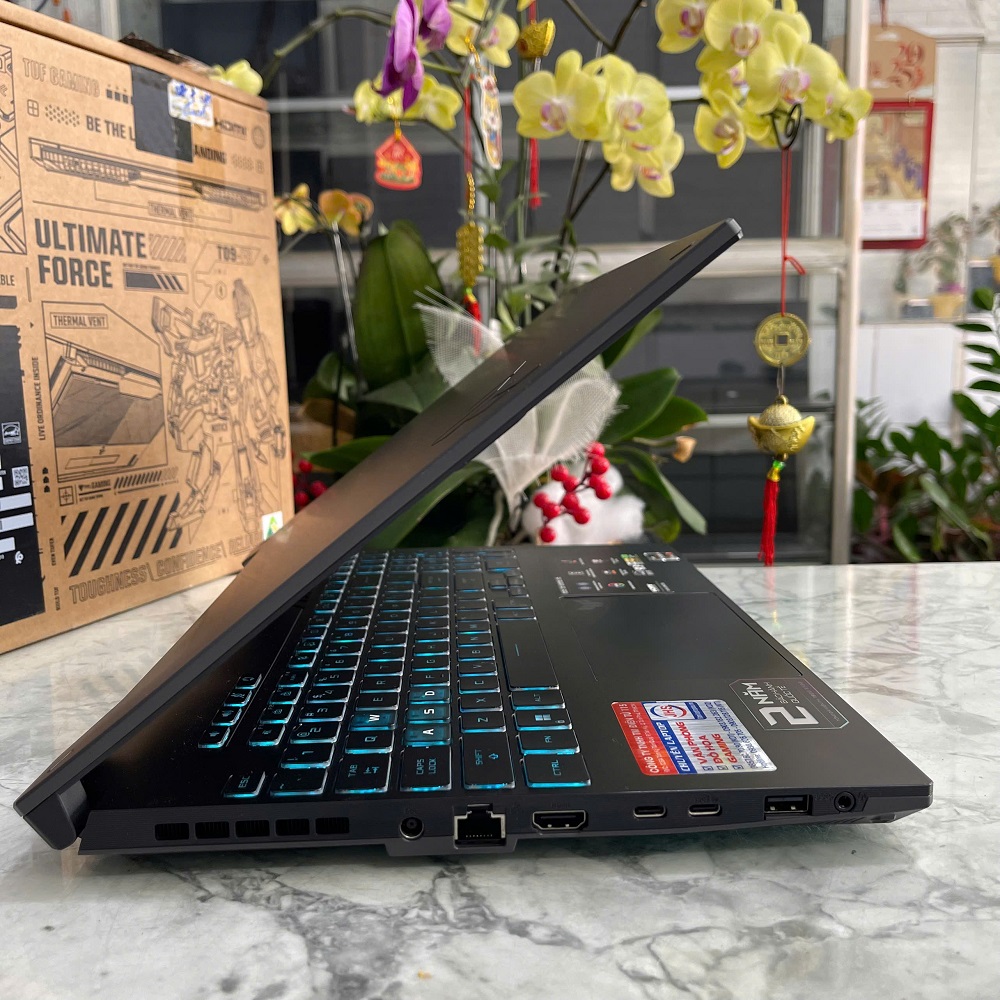 Gaming - Đồ Họa ASUS TUF A15 FA507NU Máy LikeNew RYZEN 7-7735HS RAM 16GB SSD 512GB Vga RTX 4050 (6GB) MÀN HÌNH : 15.6 Inch 144Hz, 100% sRGB