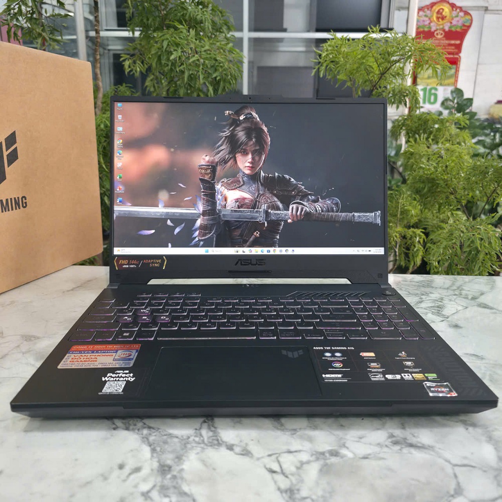 Gaming - Đồ Họa ASUS TUF A15 FA507NVR (Máy LikeNew) RYZEN 7 7435HS RAM 16GB SSD 512GB RTX 4060 8GB MÀN HÌNH : 15.6 INCH FULLHD 144Hz, 250 nits, 100% sRGB
