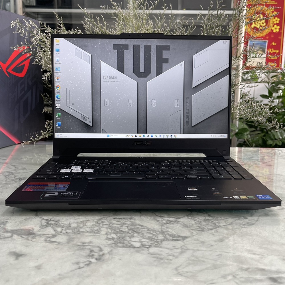 Gaming - Đồ Họa Asus TUF Dash F15 FX517ZC CORE I5-12450H RAM 16GB SSD 512GB RTX 3050 (4GB) MÀN HÌNH : 15.6 Inch IPS 144Hz