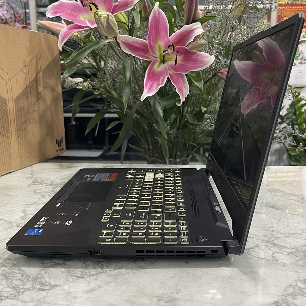 Gaming - Đồ Họa Asus TUF F15 FX506HC-HN144W CORE I5-11400H RAM 16GB SSD 512GB RTX™ 3050 4GB MÀN HÌNH : 15.6″ 144Hz