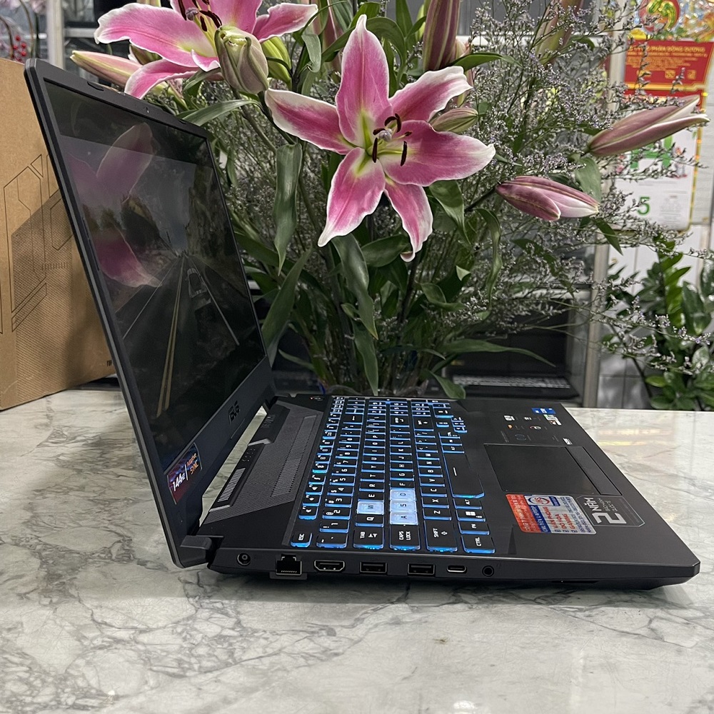 Gaming - Đồ Họa Asus TUF F15 FX506HC-HN144W CORE I5-11400H RAM 16GB SSD 512GB RTX™ 3050 4GB MÀN HÌNH : 15.6″ 144Hz