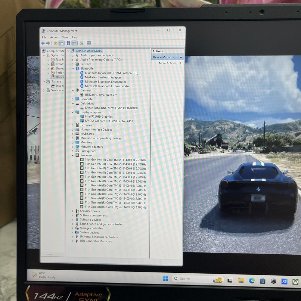 Gaming - Đồ Họa Asus TUF F15 FX506HC-HN144W CORE I5-11400H RAM 16GB SSD 512GB RTX™ 3050 4GB MÀN HÌNH : 15.6″ 144Hz