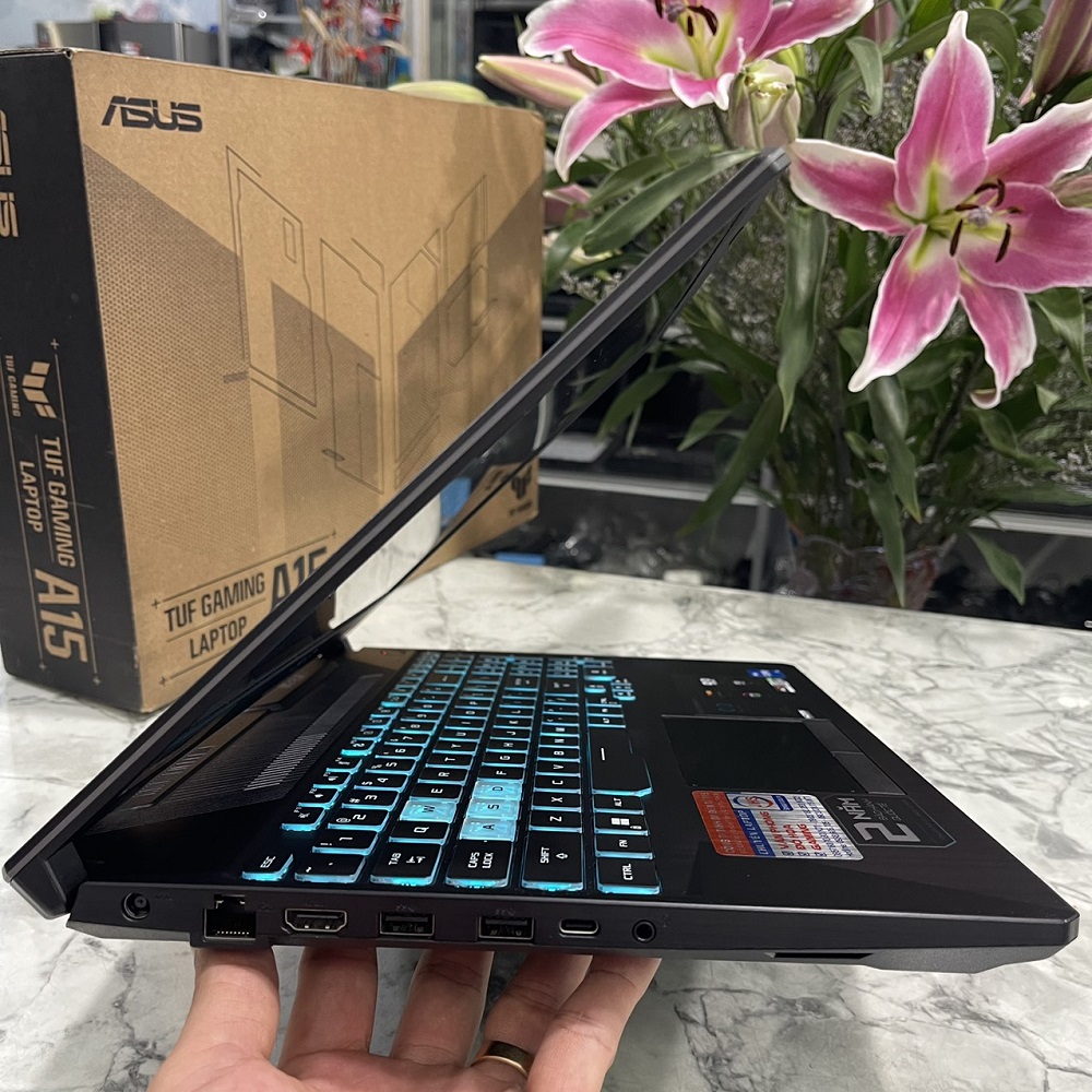 Gaming - Đồ Họa Asus TUF F15 FX506HC-HN144W CORE I5-11400H RAM 16GB SSD 512GB RTX™ 3050 4GB MÀN HÌNH : 15.6″ 144Hz