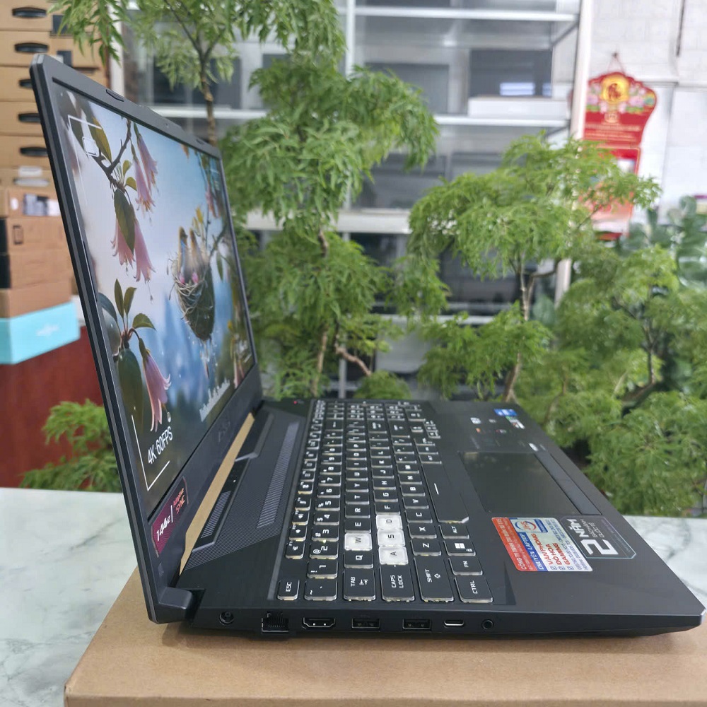 Gaming - Đồ Họa Asus TUF F15 FX506HF CORE I5-11400H RAM 8GB SSD 512GB Vga RTX 2050 4GB MÀN HÌNH : 15.6 Inch IPS 144Hz