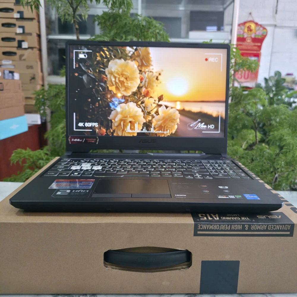 Gaming - Đồ Họa Asus TUF F15 FX506HF CORE I5-11400H RAM 8GB SSD 512GB Vga RTX 2050 4GB MÀN HÌNH : 15.6 Inch IPS 144Hz