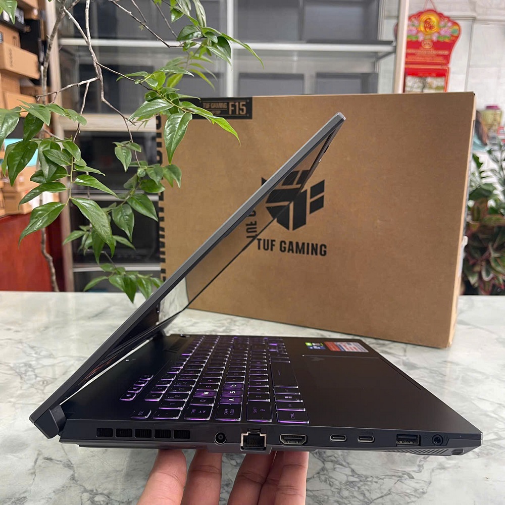Gaming - Đồ Họa Asus TUF F15 FX507VV CORE I7-13620H RTX™ 4060 8GB GDDR6 RAM 16GB SSD 512GB MÀN HÌNH : 15.6 Inch IPS 144Hz