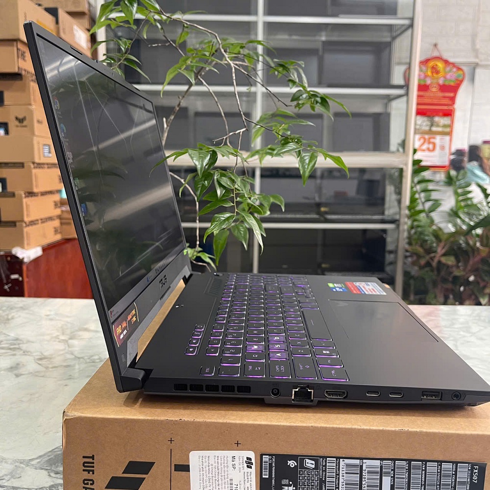 Gaming - Đồ Họa Asus TUF F15 FX507VV CORE I7-13620H RTX™ 4060 8GB GDDR6 RAM 16GB SSD 512GB MÀN HÌNH : 15.6 Inch IPS 144Hz