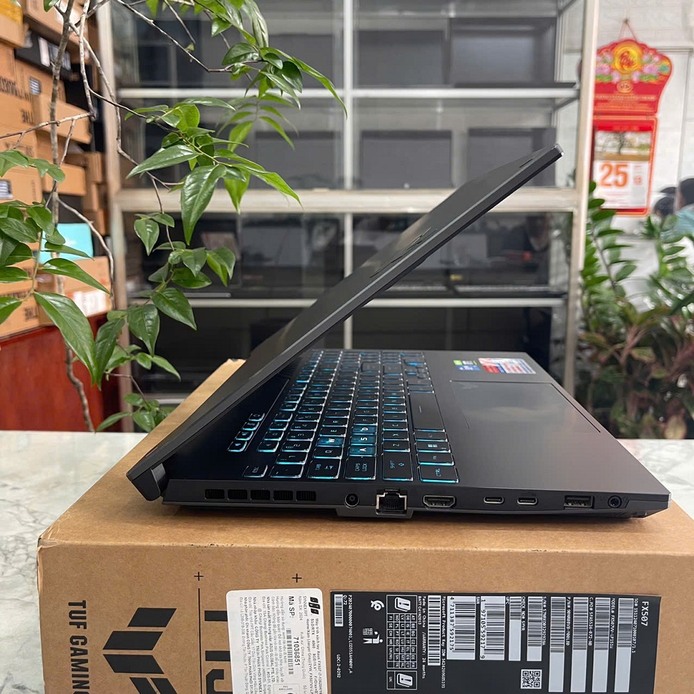 Gaming - Đồ Họa Asus TUF F15 FX507VV CORE I7-13620H RTX™ 4060 8GB GDDR6 RAM 16GB SSD 512GB MÀN HÌNH : 15.6 Inch IPS 144Hz