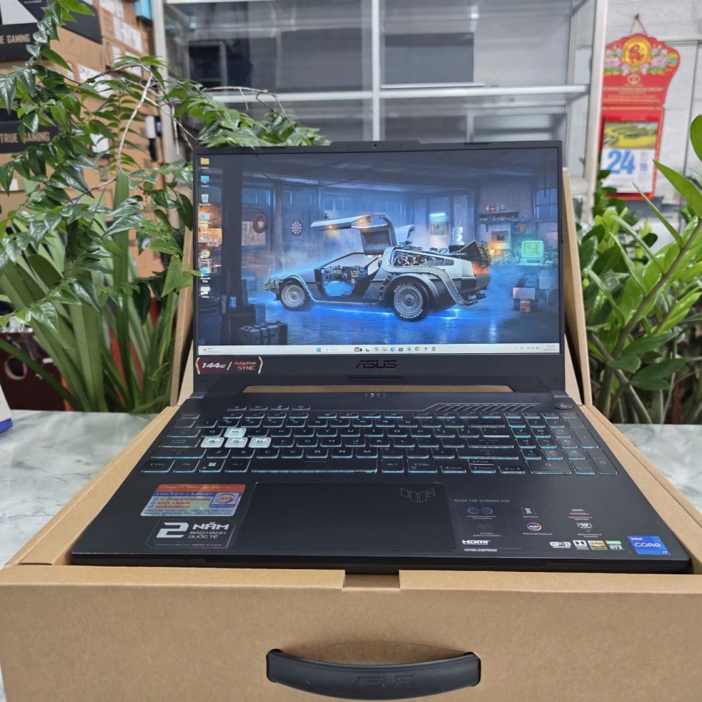 Gaming - Đồ Họa ASUS TUF F15 FX507ZC-HN124W CORE I7-12700H RAM 16GB SSD 512GB RTX 3050 4GB GDDR6 MÀN HÌNH : 15.6''IPS 144Hz